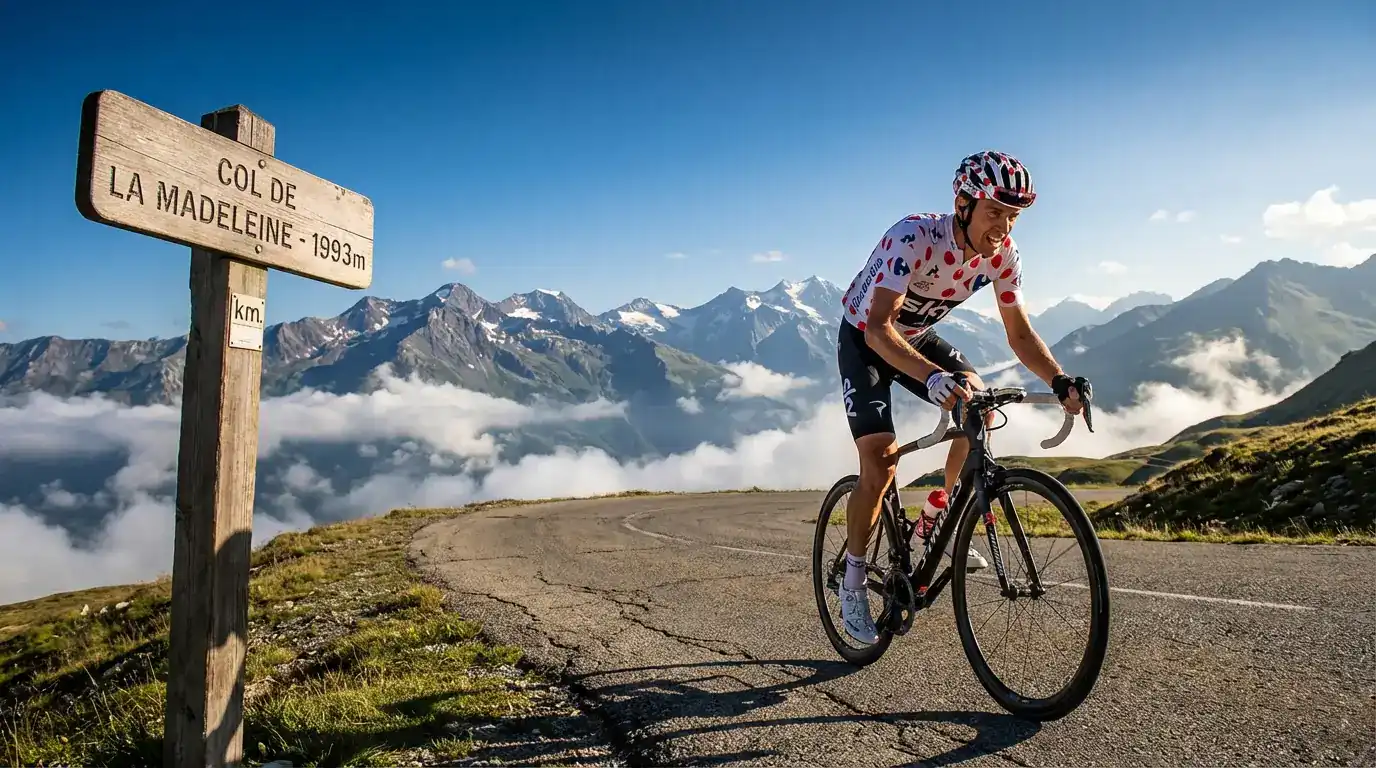 Apuestas al rey de la montaña: maillot de lunares